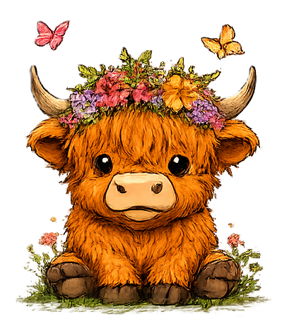 Highland Cows Short Sleeve T-shirts